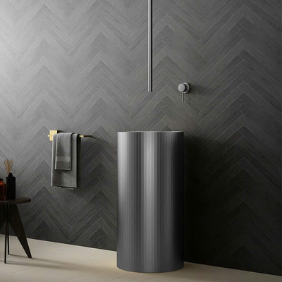 Chậu rửa đứng lavabo nhập khẩu L043