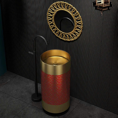 Chậu rửa đứng lavabo nhập khẩu L045