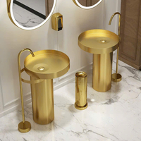Chậu rửa đứng lavabo nhập khẩu L047