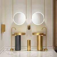 Chậu rửa đứng lavabo nhập khẩu L047
