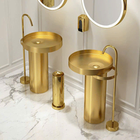 Chậu rửa đứng lavabo nhập khẩu L047