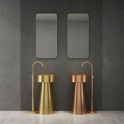 Chậu rửa đứng lavabo nhập khẩu L050