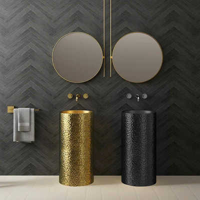 Chậu rửa đứng lavabo nhập khẩu L051