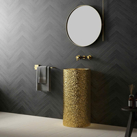 Chậu rửa đứng lavabo nhập khẩu L051