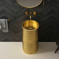 Chậu rửa đứng lavabo nhập khẩu L051