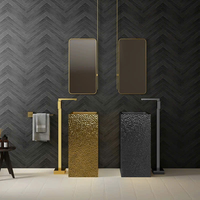 Chậu rửa đứng lavabo nhập khẩu L052