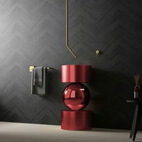 Chậu rửa đứng lavabo nhập khẩu L053