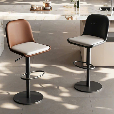 Ghế bar chân xoay có nâng hạ GB017