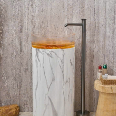 Chậu rửa đứng lavabo nhập khẩu L058