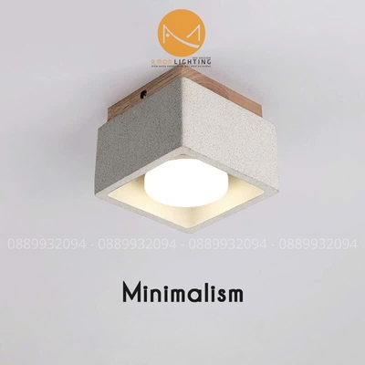 Đèn ốp trần phong cách minimalism M019