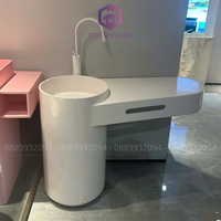 Chậu rửa đứng Lavabo nhập khẩu L065