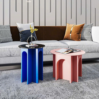 Bàn trà mặt đá cẩm thạch B114