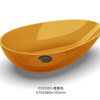 Chậu rửa đặt bàn trong suốt cao cấp FS-2032
