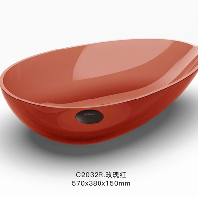 Chậu rửa đặt bàn trong suốt cao cấp FS-2032