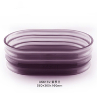 Chậu rửa đặt bàn trong suốt C5616