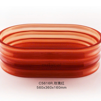Chậu rửa đặt bàn trong suốt C5616
