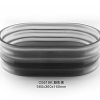 Chậu rửa đặt bàn trong suốt C5616