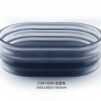 Chậu rửa đặt bàn trong suốt C5616