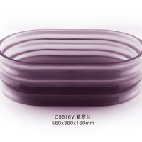 Chậu rửa đặt bàn trong suốt C5616