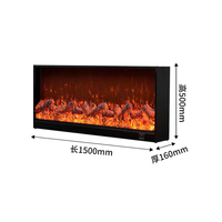 Lò sưởi 3D (không có chức năng sưởi ấm)sưởi