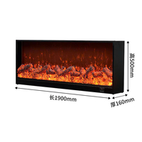 Lò sưởi 3D (không có chức năng sưởi ấm)sưởi