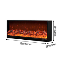 Lò sưởi 3D (không có chức năng sưởi ấm)sưởi