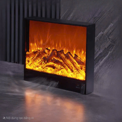 Lò sưởi 3D (có chức năng sưởi ấm)