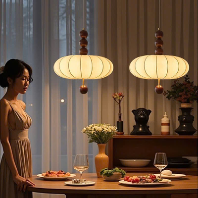 Đèn thả vải DV097