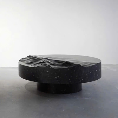 Bàn trà gợn sóng B007