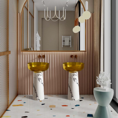 Chậu rửa đứng nhập khẩu LL-20091.2