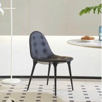 Ghế ăn bọc da cao cấp kiểu Ý GA044