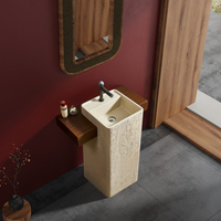 Chậu rửa đứng nhập khẩu JQ24-16.1 (kèm bàn)