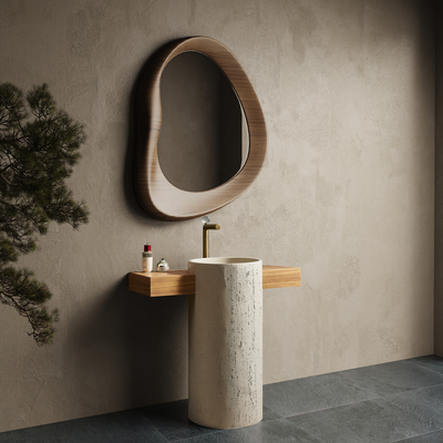 Chậu rửa đứng nhập khẩu V24-14 (kèm bàn)