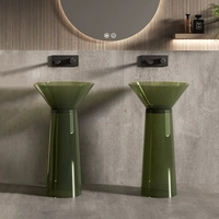 Chậu rửa đứng trong suốt V30-38