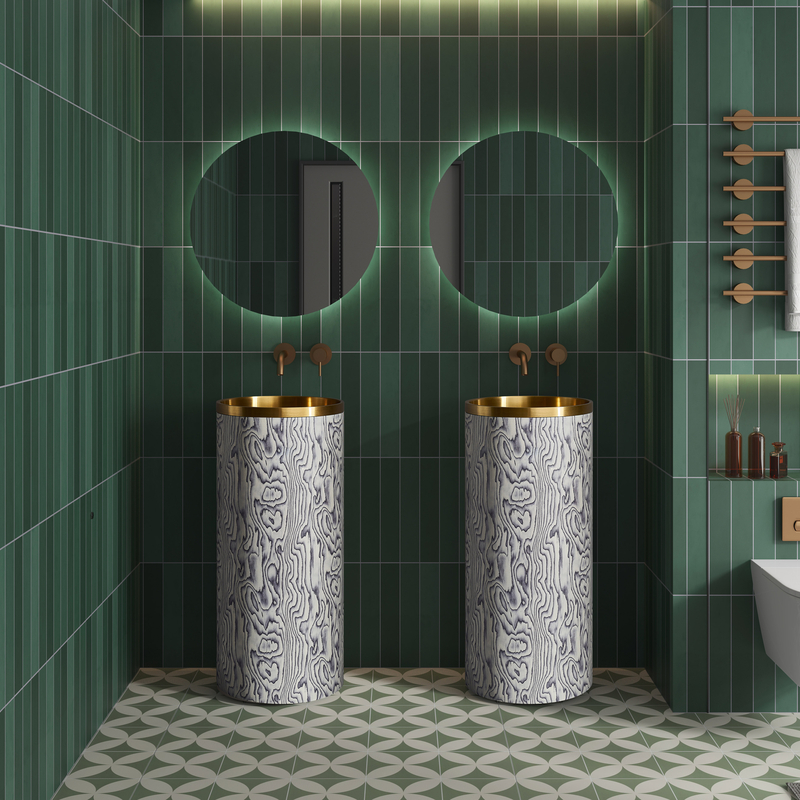 Chậu rửa đứng nhập khẩu V25-04