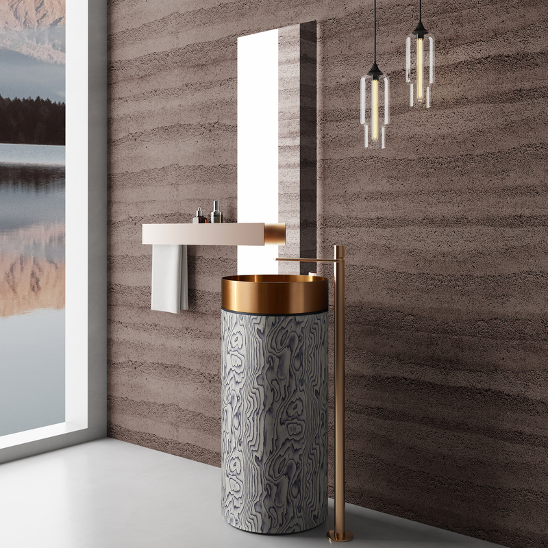 Chậu rửa đứng nhập khẩu V25-06