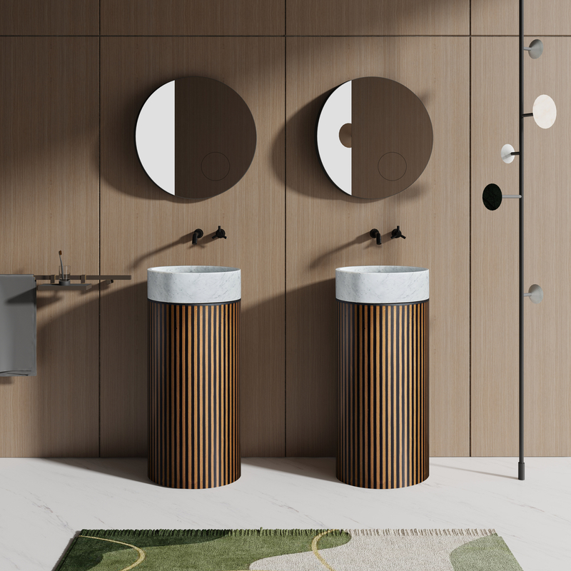 Chậu rửa đứng nhập khẩu V25-07