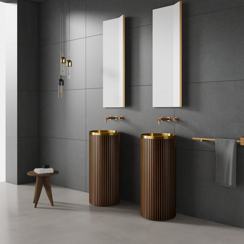 Chậu rửa đứng nhập khẩu V25-08