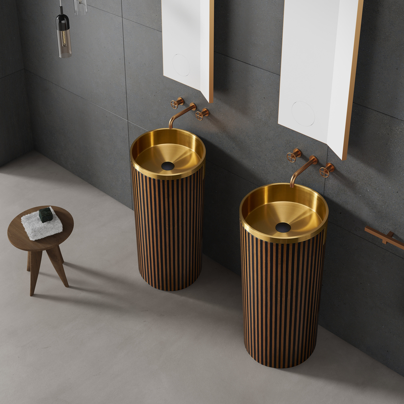 Chậu rửa đứng nhập khẩu V25-08