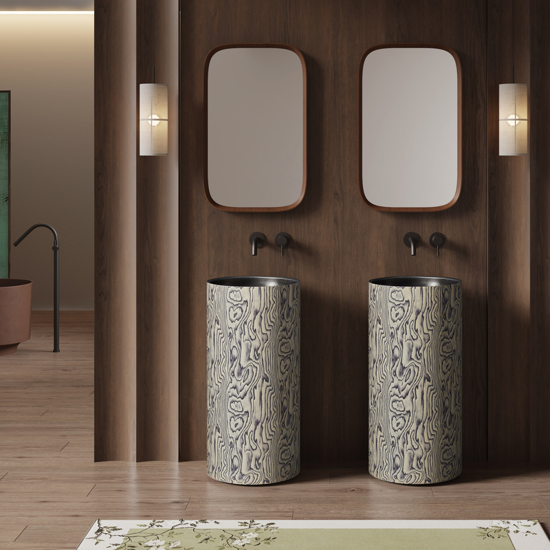 Chậu rửa đứng nhập khẩu V25-11