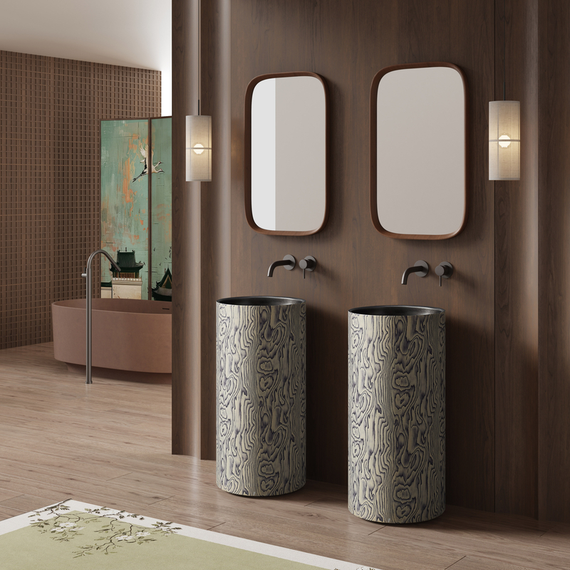 Chậu rửa đứng nhập khẩu V25-11