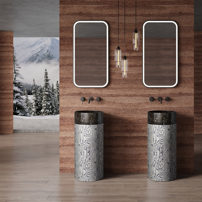 Chậu rửa đứng nhập khẩu V25-17