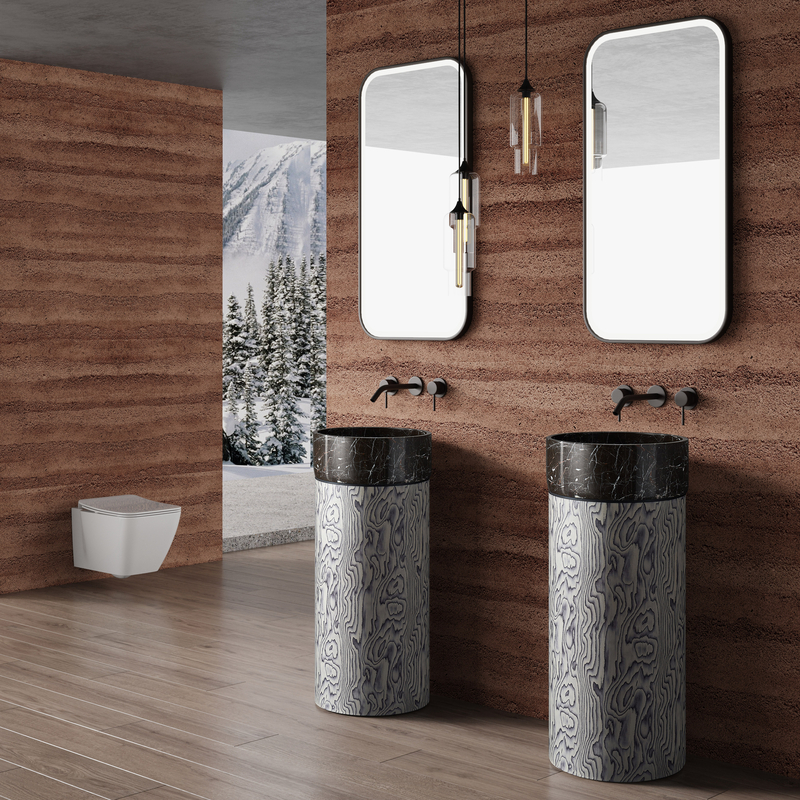 Chậu rửa đứng nhập khẩu V25-17