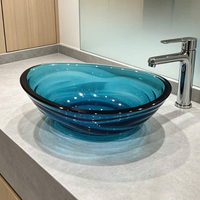 Chậu rửa đặt bàn trong suốt V-2095