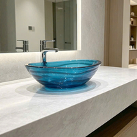 Chậu rửa đặt bàn trong suốt V-2095