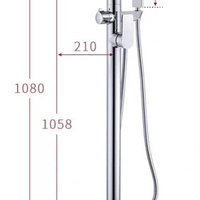 Vòi bồn tắm đứng nhập khẩu VBT001