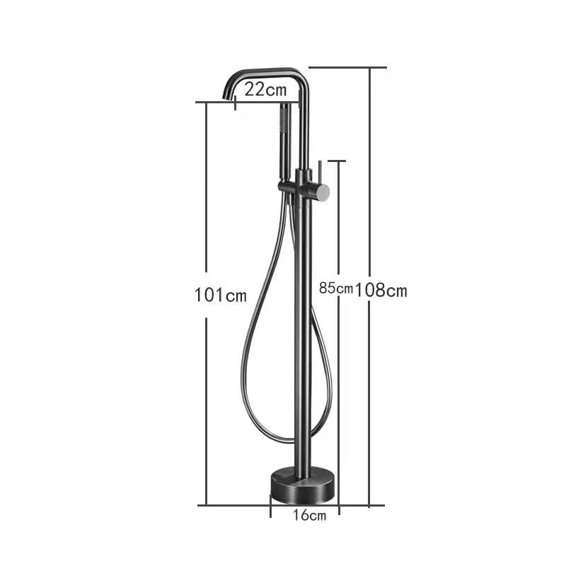 Vòi bồn tắm đứng nhập khẩu VBT002