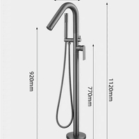 Vòi bồn tắm đứng nhập khẩu VBT003
