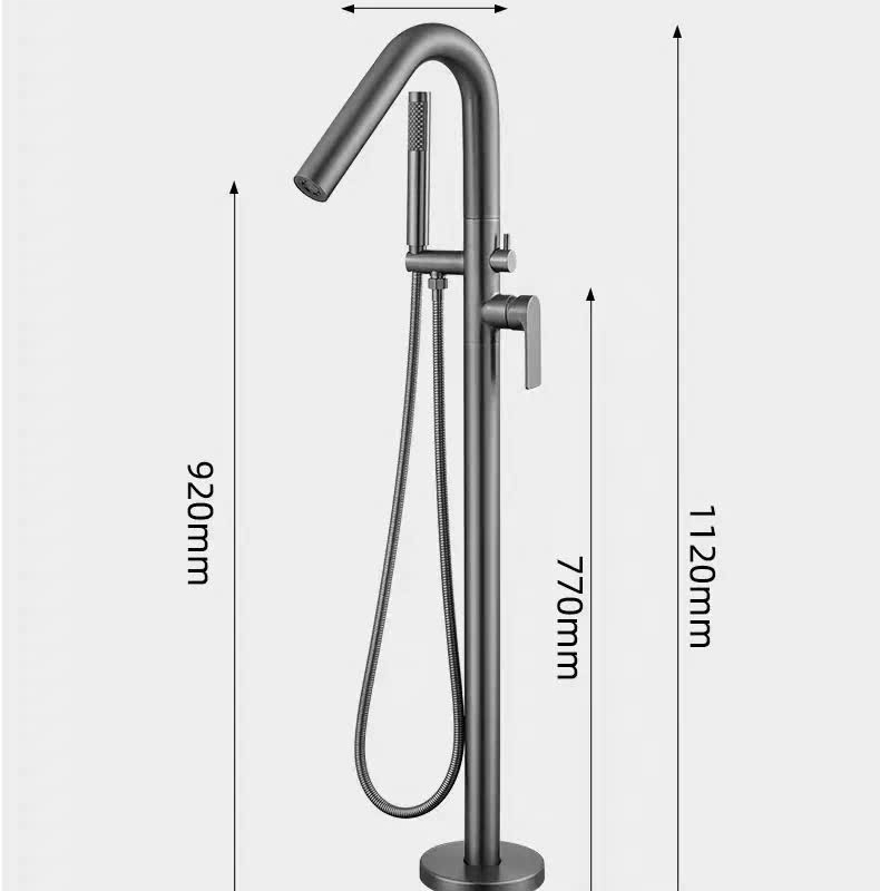 Vòi bồn tắm đứng nhập khẩu VBT003
