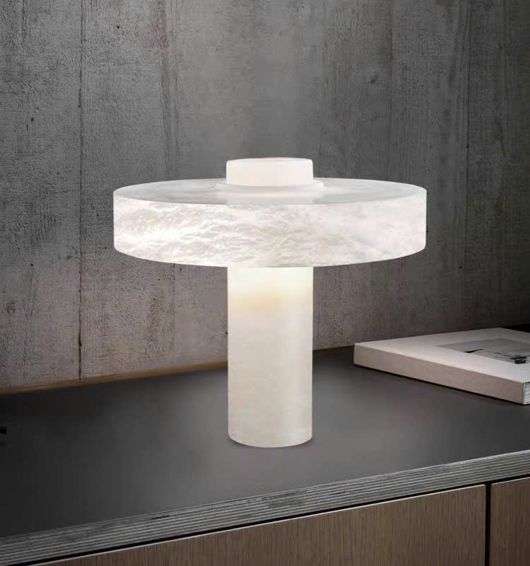 Đèn bàn giả đá cẩm thạch DB003